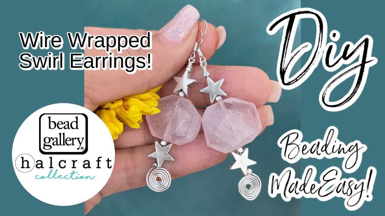Beading Basics DIY Jewelry Making Made Easy! Create These Wire Swirl ...