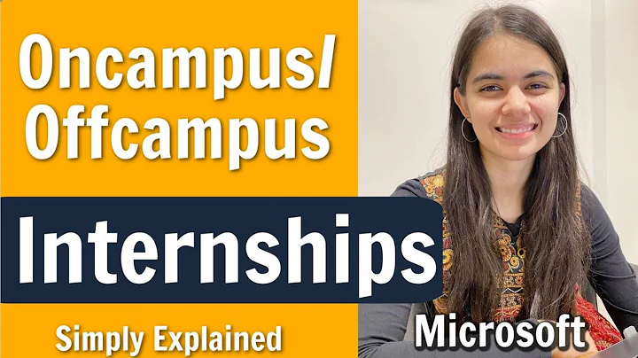 All about Internships | How to get Internship as a Software Engineer | Off-campus/On-campus - DayDayNews