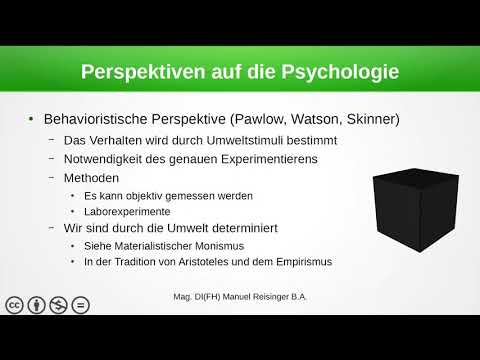 Video: Was ist die evolutionäre Perspektive in der Psychologie?