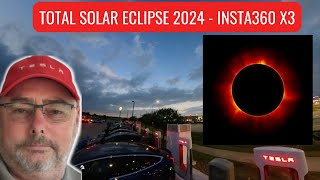 Experience the 2024 Total Solar Eclipse in 360° at Bucee's, Terrell, TX - Insta360 X3