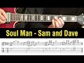 Comment jouer soul man de sam and dave  la guitare