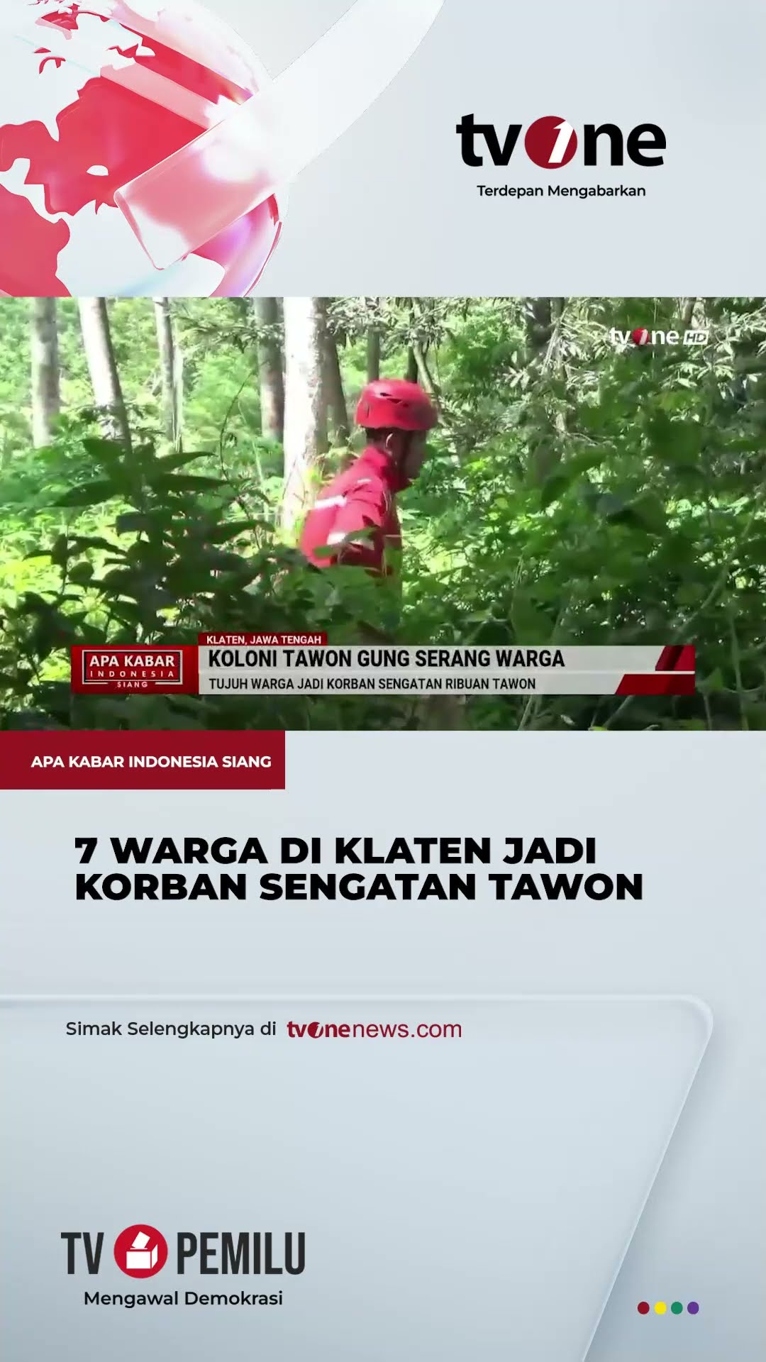 Tujuh Orang di Klaten Disengat Tawon Gung dan Alami Luka | tvOne