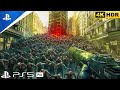 INSANE ESCAPE FROM ZOMBIELAND APOCALYPSE (PS5 PRO)Immersive Realistic ULTRA Graphics (4K 60FPS HDR)
