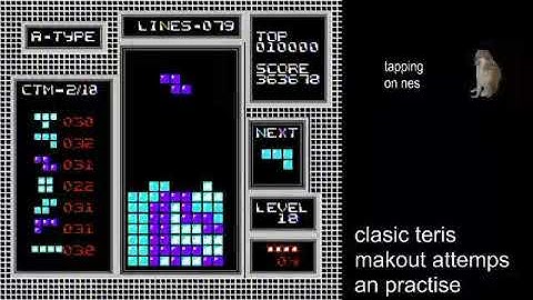 First maxout on NES Tetris (999,999) (read desc.)