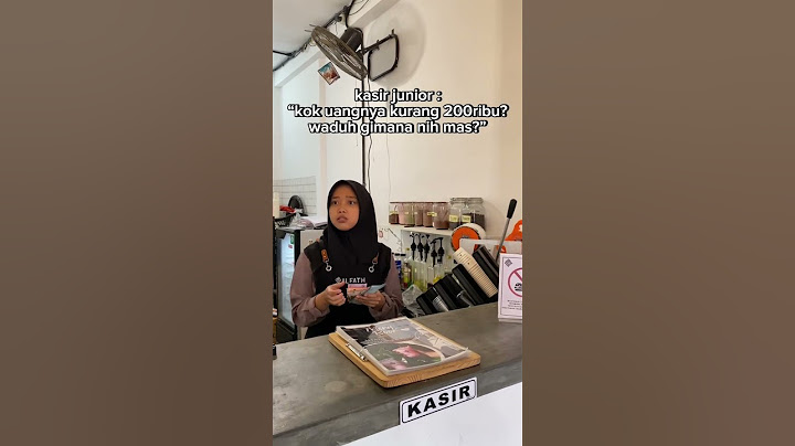 nasib jadi kasir junior😩😩 #fyp #viral #cafemalang #barista #cafemurahmalang #cafeestetik
