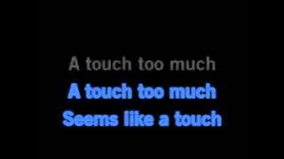 AC/DC Touch Too Much KARAOKE