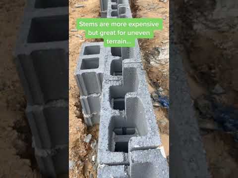 Stem Wall Vs Foundation Wall