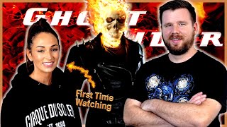 My wife watches Ghost Rider (2007) for the FIRST time || Movie Reaction