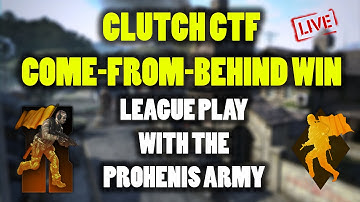 Black Ops II: "CLUTCH CTF; COME-FROM-BEHIND!" - League Play CTF on Standoff (PC Gameplay)