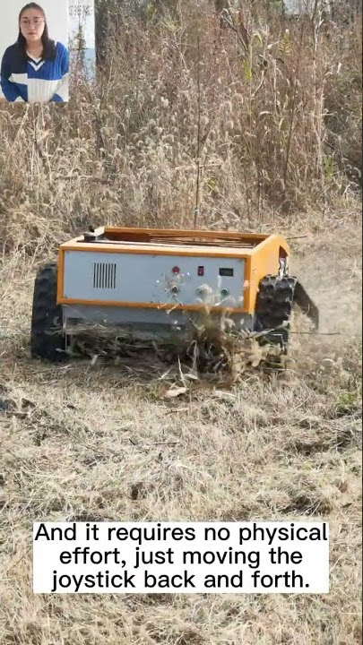 China made remote control lawn mower low price for sale, chinese best slope mower for sale