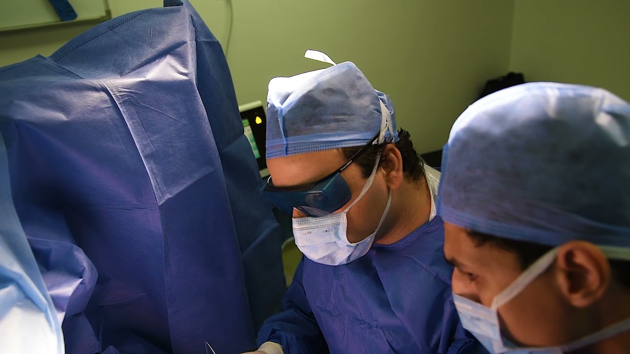 شرح عملي لعملية البواسير بالليزر  مع جهاز ليوناردو