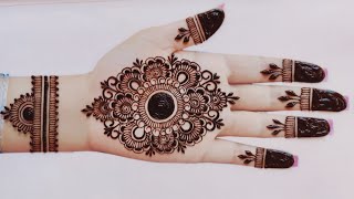 Very Easy Simple Mehndi Design Trick For Front Hand- Mehandi ka Design-Mehendi design-Mehndi Designs