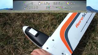 Original Testing of AeroScout S 1.1mm w/ Radix Graphical OSD Maiden Flight EZUHF Drop and Auto Tune