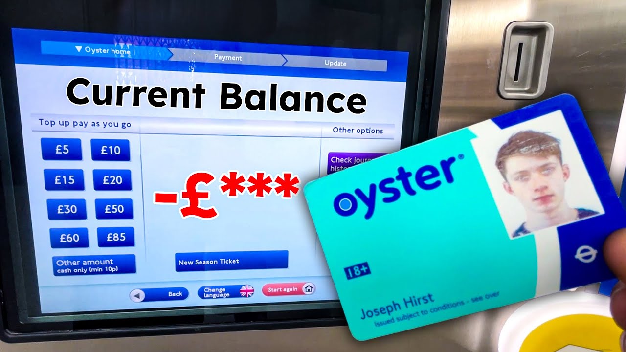 How Negative can an Oyster Card Balance Go?