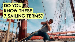 The 7 most important commands while sailing