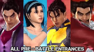 Tekken Tag Tournament 2 - All Characters Pre-Battle Entrances