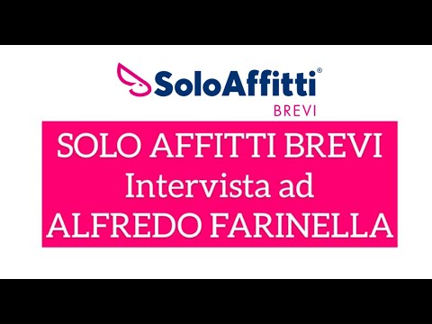 SOLOAFFITTI BREVI - Intervista ad ALFREDO FARINELLA