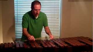The Minute Waltz | Frederic Chopin | Marimba played by Matt Nickle