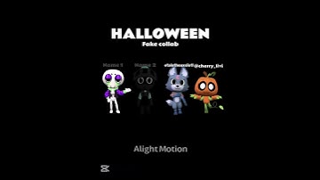 ⭐DANDYS WORLD HALLOWEEN FAKE COLLAB!⭐ // made by:@cherry_livi on TT // #dandysworld#holloween#shorts