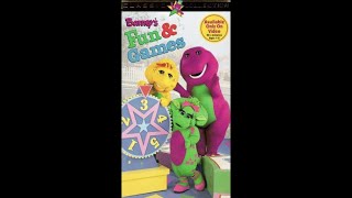 Barney's Fun & Games Credits Comparison (Screener vs. Final Version)
