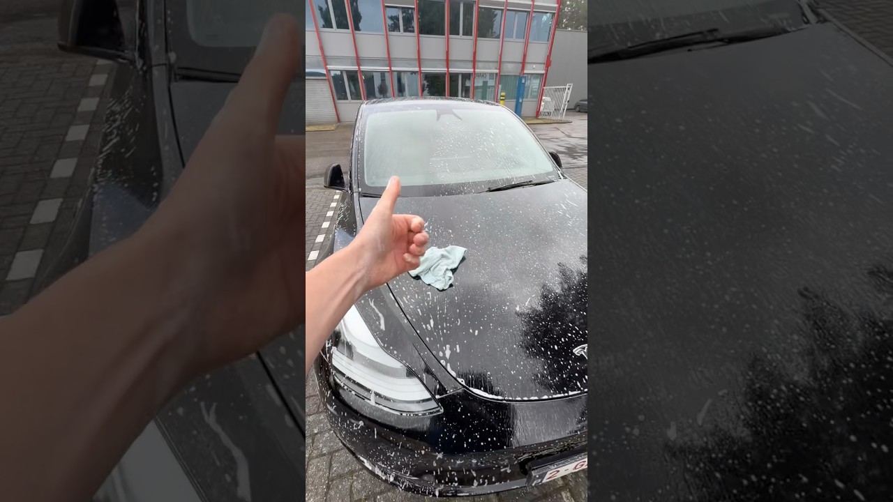 Kan je een auto wassen met regen? 🤔