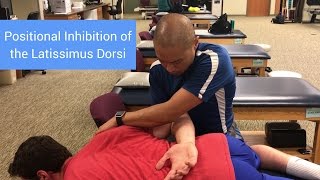 Positional Inhibition of the Latissimus Dorsi - Improve Trunk and Shoulder Mobility