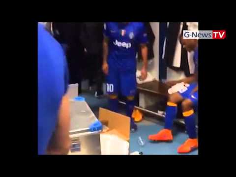 იუვენტუსის გასახდელში