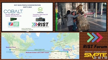 RIST Main Profile Demo at SMPTE 2019 Conference