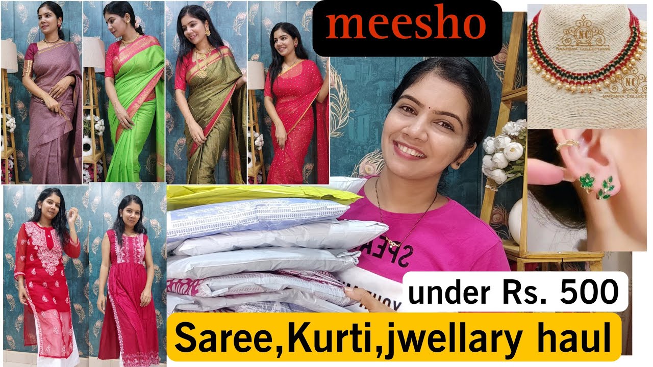 Affordable meesho haul @HouseQueen11 @Parijat7608
