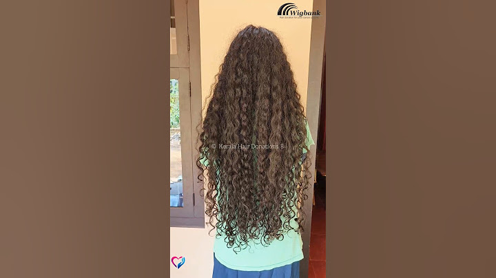 Very Beautiful Curly Longhair Head Shave for Donation I Kerala Hair Donations I wig bank