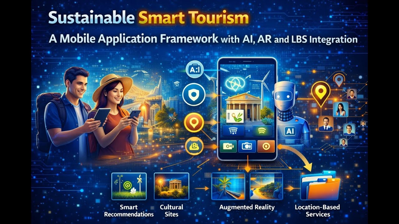 Sustainable Smart Tourism  A Mobile Application Framework with AI, AR, and LBS Integration