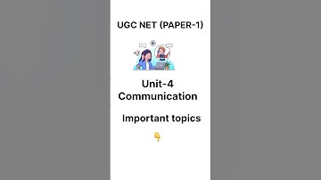 UGC NET Paper 1 Communication | Most Important Topics #yt #net #netexam #exam #netjrf #communication