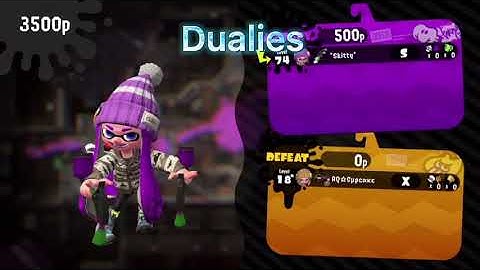 All winning and losing animations Splatoon 2