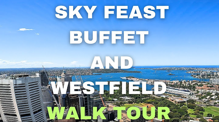 CHRISTMAS SPECIAL IN SKYFEAST BUFFET SYDNEY and WESTFIELD