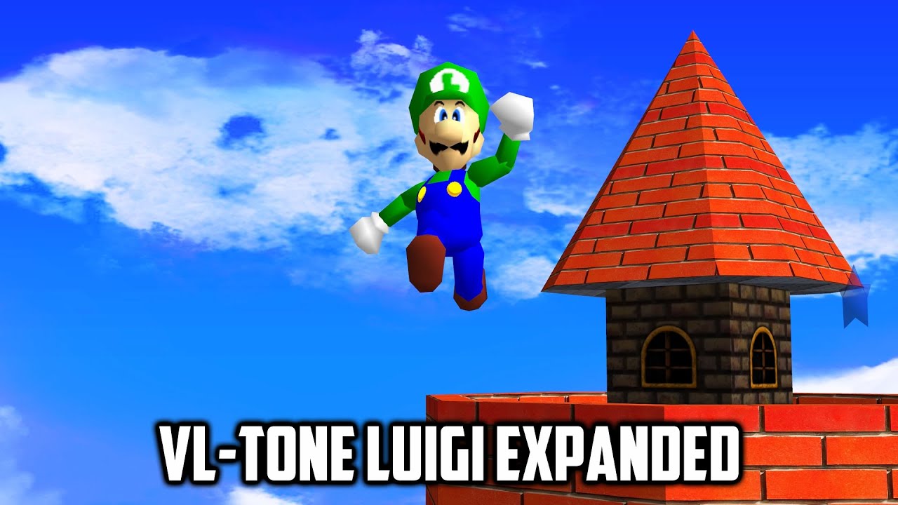 ⭐ Super Mario 64 PC Port - Mods - VL-Tone Luigi Expanded - 4K 60FPS ...