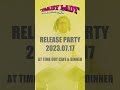 祝福のウタ、“BABY LADY” MUTAとMFSによるRELEASE PARTY開催