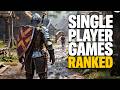 I Played 27 Single-Player Games and Ranked Them