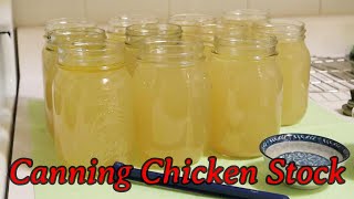 Canning Chicken Stock