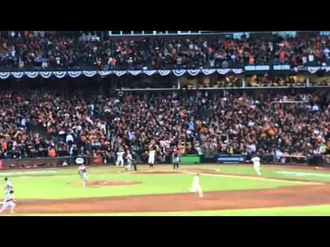 2012 NLCS - SF GIANTS vs St. Louis CARDINALS game 7 highlights @ AT&T Park - YouTube