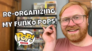 Re Organizing My Funko Pop Shelf Display!