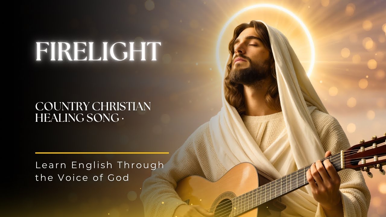  FIRELIGHT | Country Christian Healing Song ✝️🎸 | Learn English Through the Voice of God