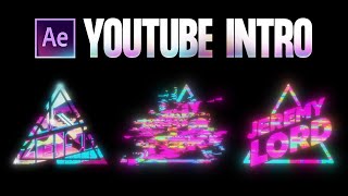 Animating a Glitch Effect Youtube Intro in After Effects screenshot 3