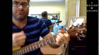 How to play "Tulsa Time" by Don Williams on acoustic guitar