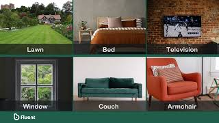 Around The House 1 Bfluent Visual Vocabulary