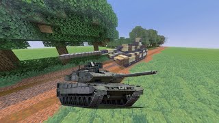 Minecraft LEOPARD 2A7 HU tutorial