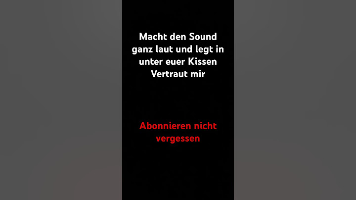 Abonnieren nicht vergessen