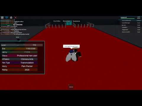 hUNTER X HUNTER ON ROBLOX - YouTube