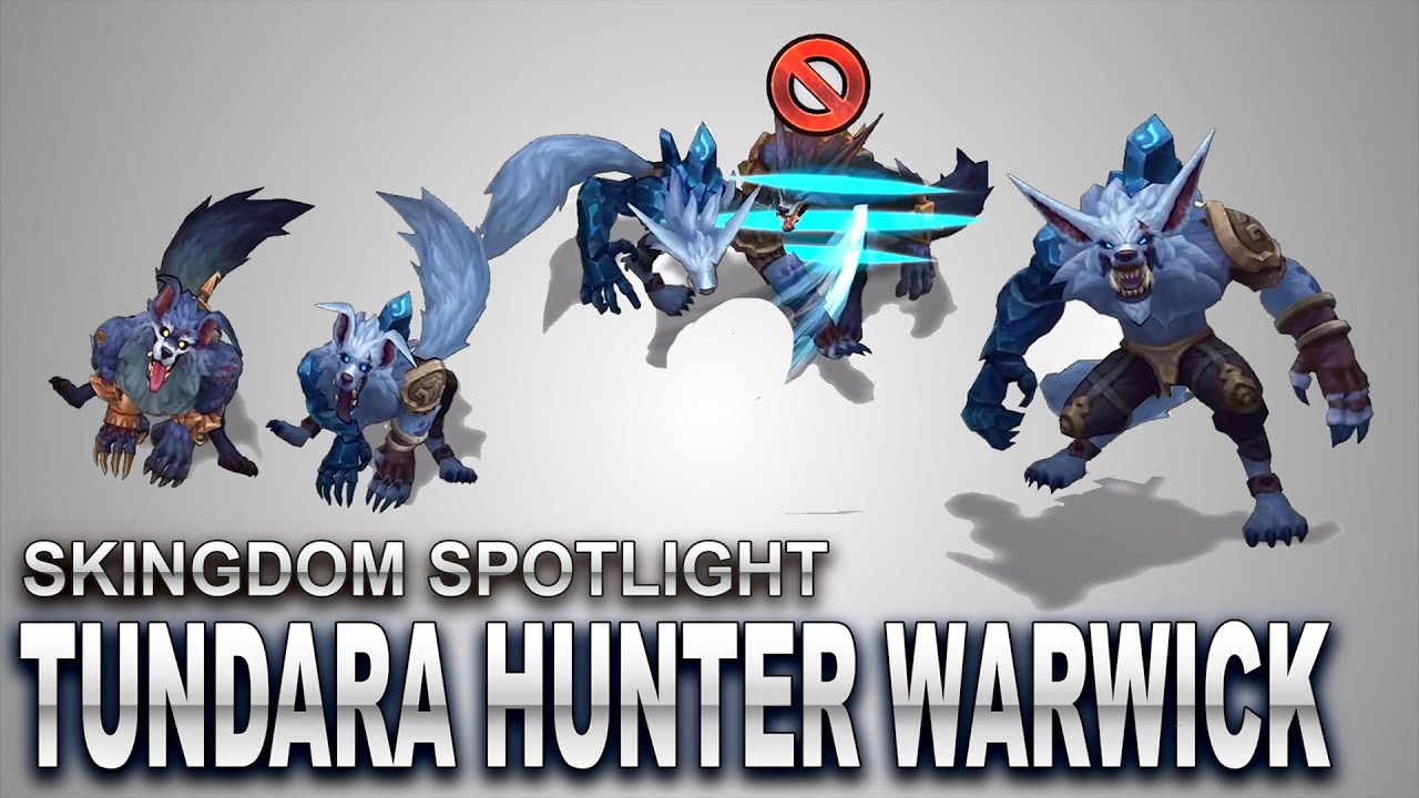 Tundra Hunter Warwick Skin Spotlight | SKingdom - League of Legends | Compare