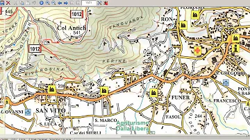 Che cosa significa topografiche?