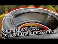 Foam Filled Tires for Reduced Road Noise